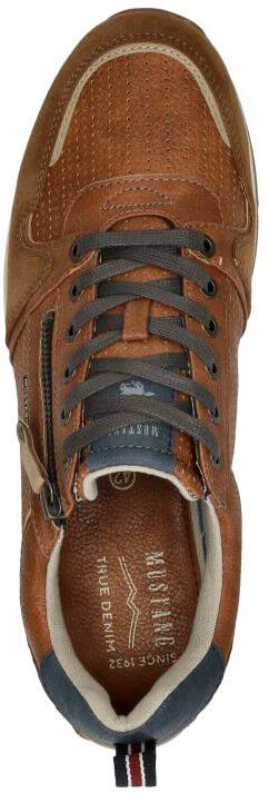 Mustang Sneakers Laag cognac