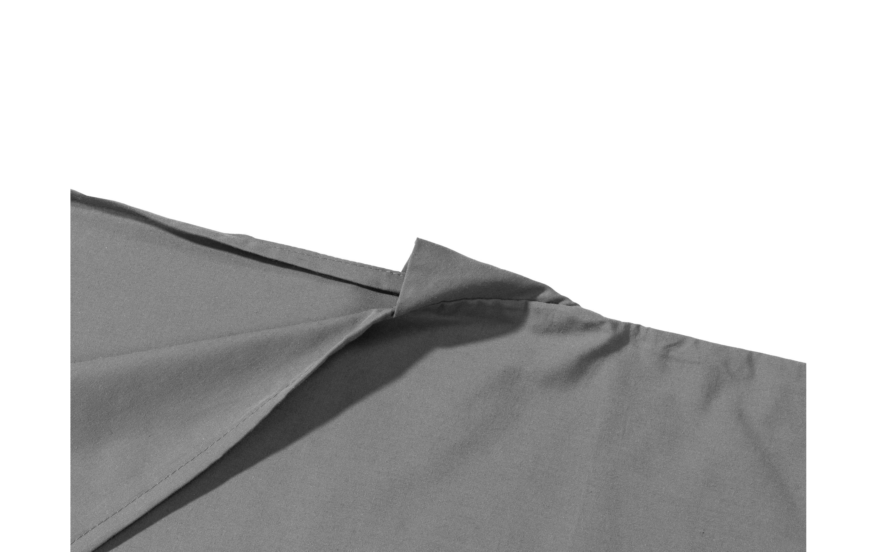 Schlafsackeinlage Bozoolo Grau Baumwolle 80 x 220 cmInnenschlafsack für mehr Wärme und Komfort
