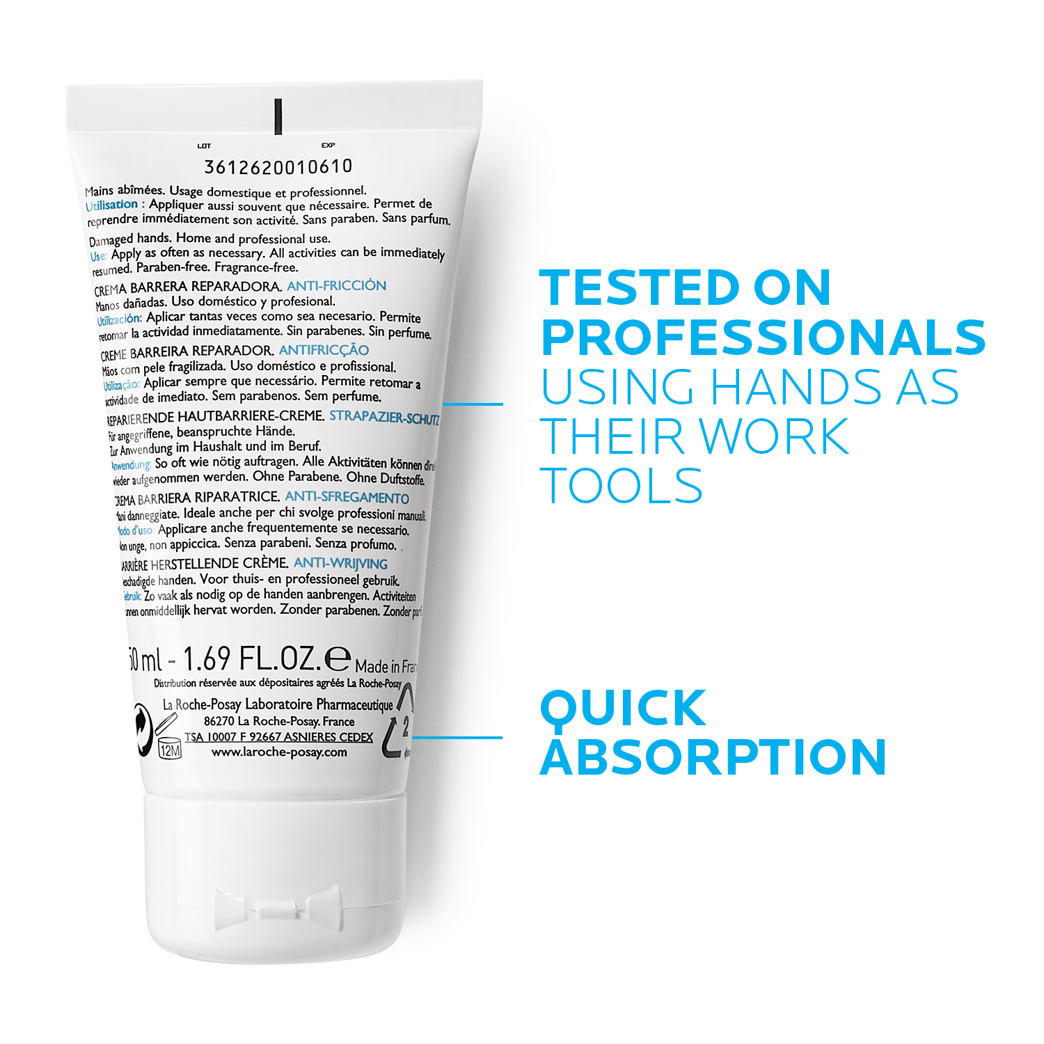 La Roche-Posay Cicaplast Hände 50 ml