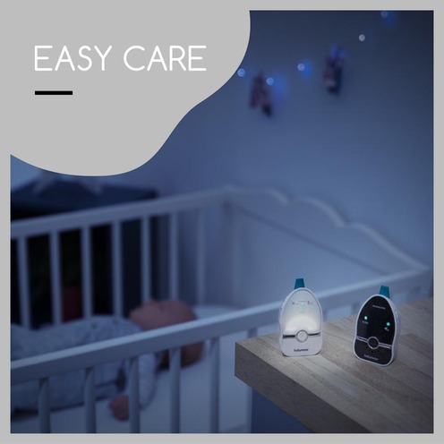 Easy Care Babyphone Audio - 500 mètres - BABYMOOV