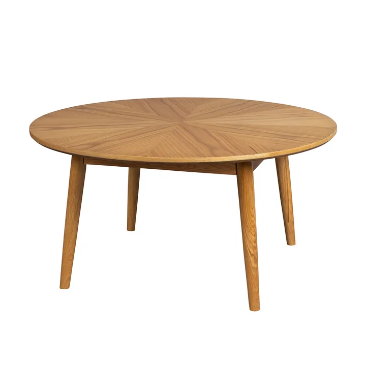 Livingstone - Liam Couchtisch Ø 80 cm, Eiche natur