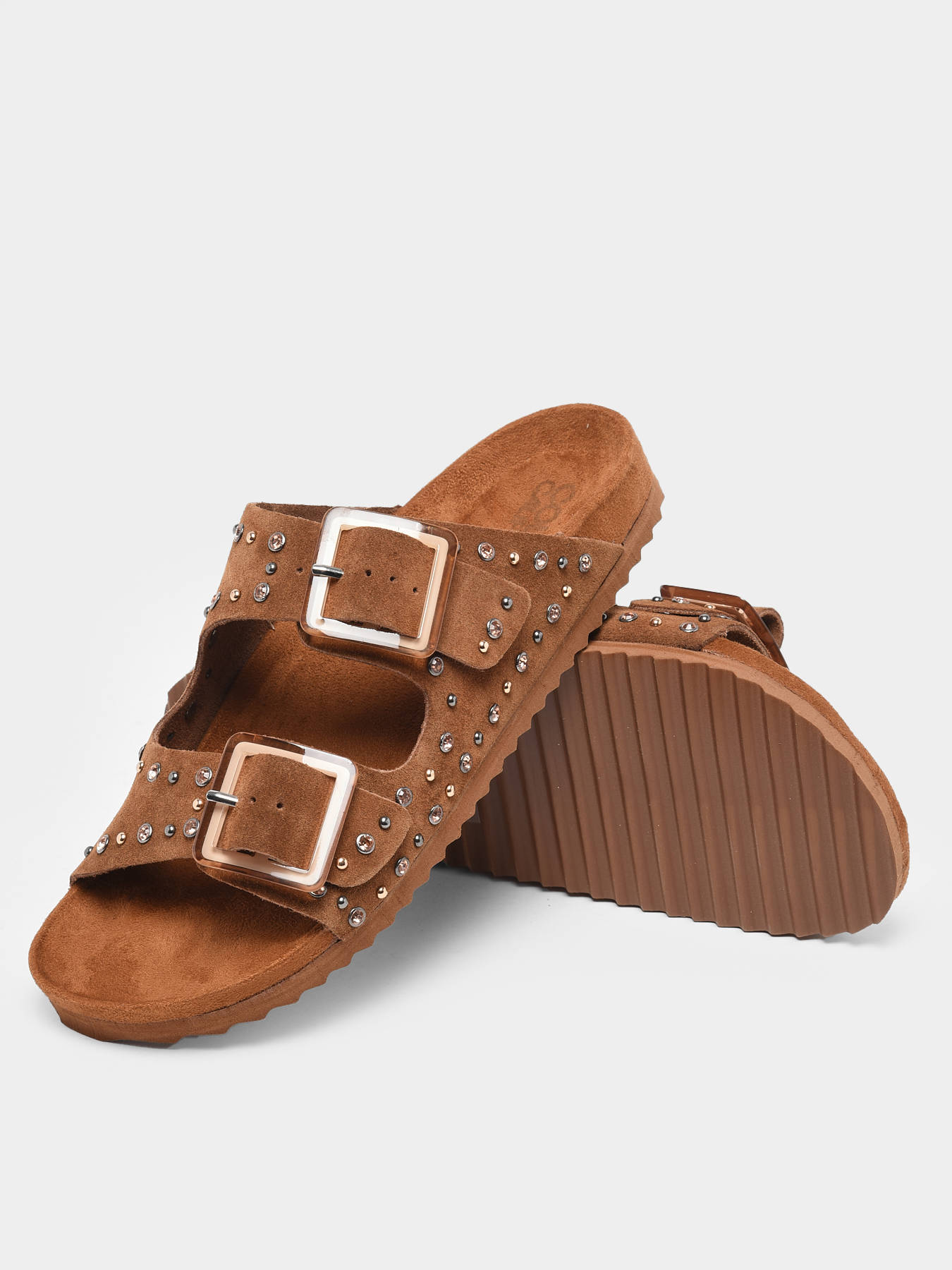 Mules en cuir COLORS OF CALIFORNIA