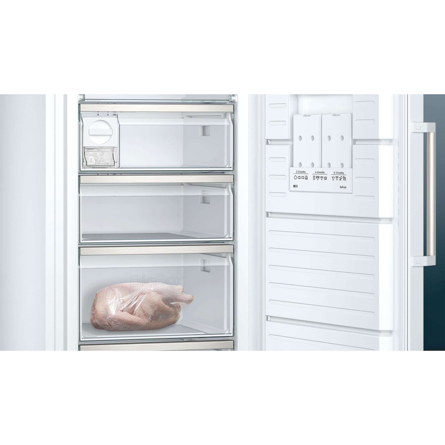 SIEMENS Gefrierschrank GS58NAWCV - weiß - C