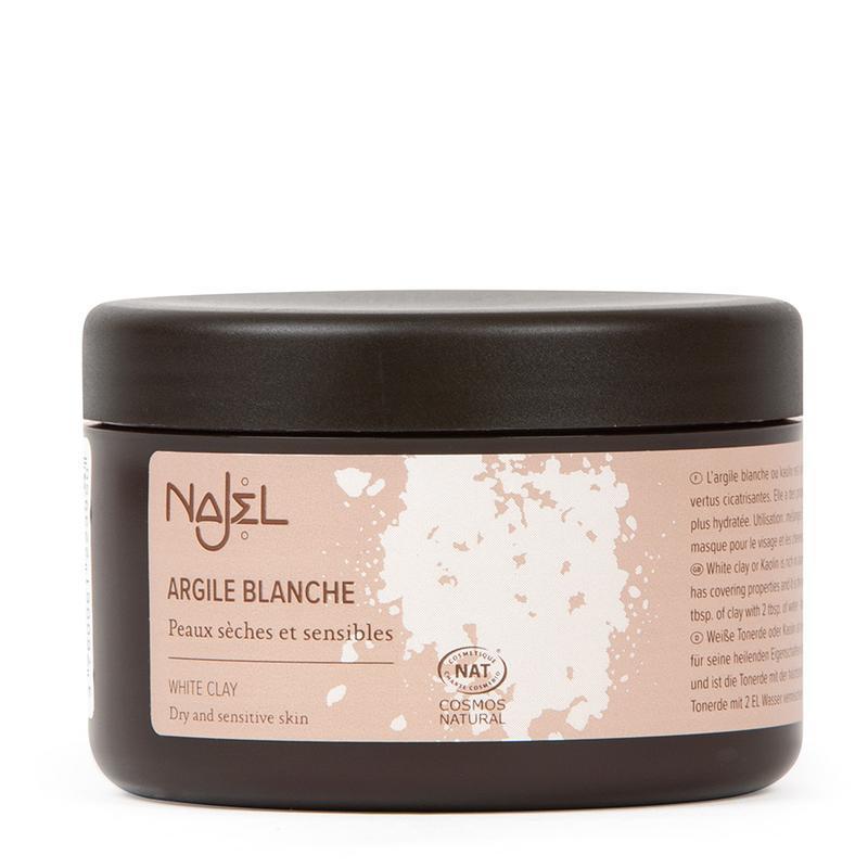 najel Aleppo gezichtsmasker witte klei 90G