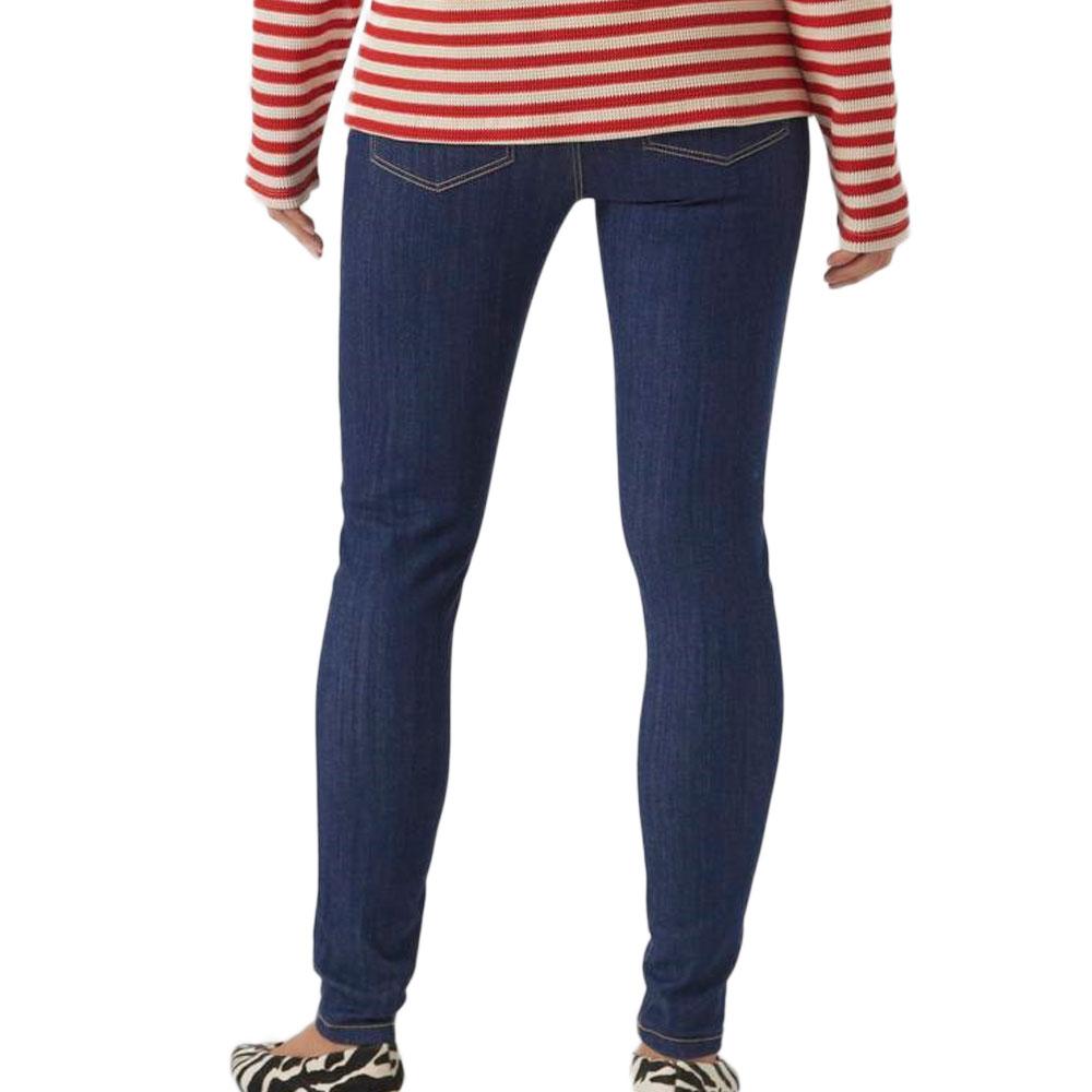 Mamalicious Jeans Skinny Bleu Foncé Femme Mamalicous Cilia
