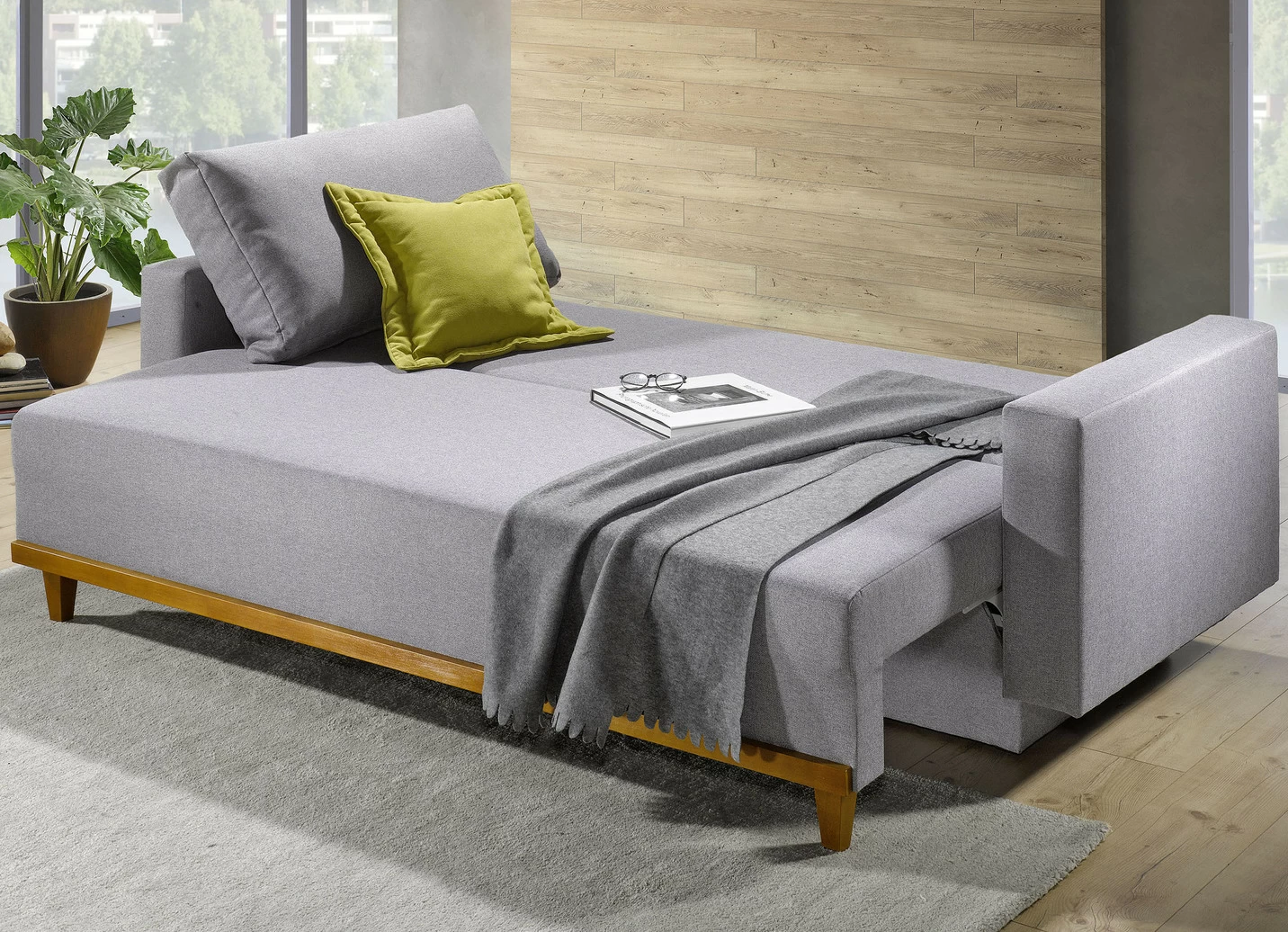 Schlafsofa mit komfortabler Bonnellfederung