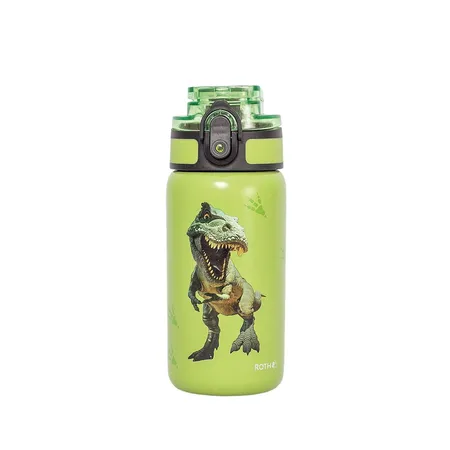 Roth Trinkflasche Tyrannosaurus mit Easy-Trinkverschluss, 350 ml