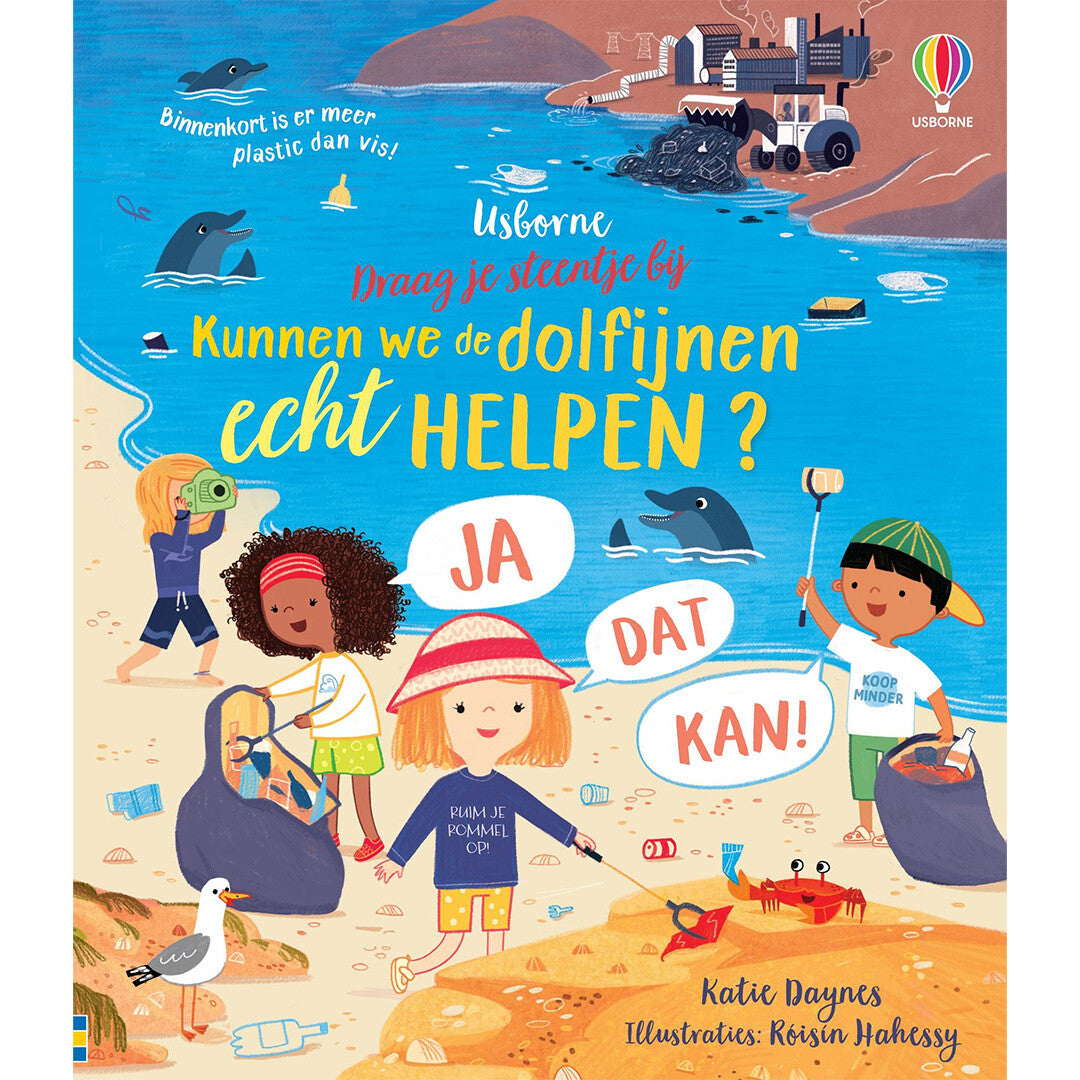 Usborne kunnen we de dolfijnen echt helpen?