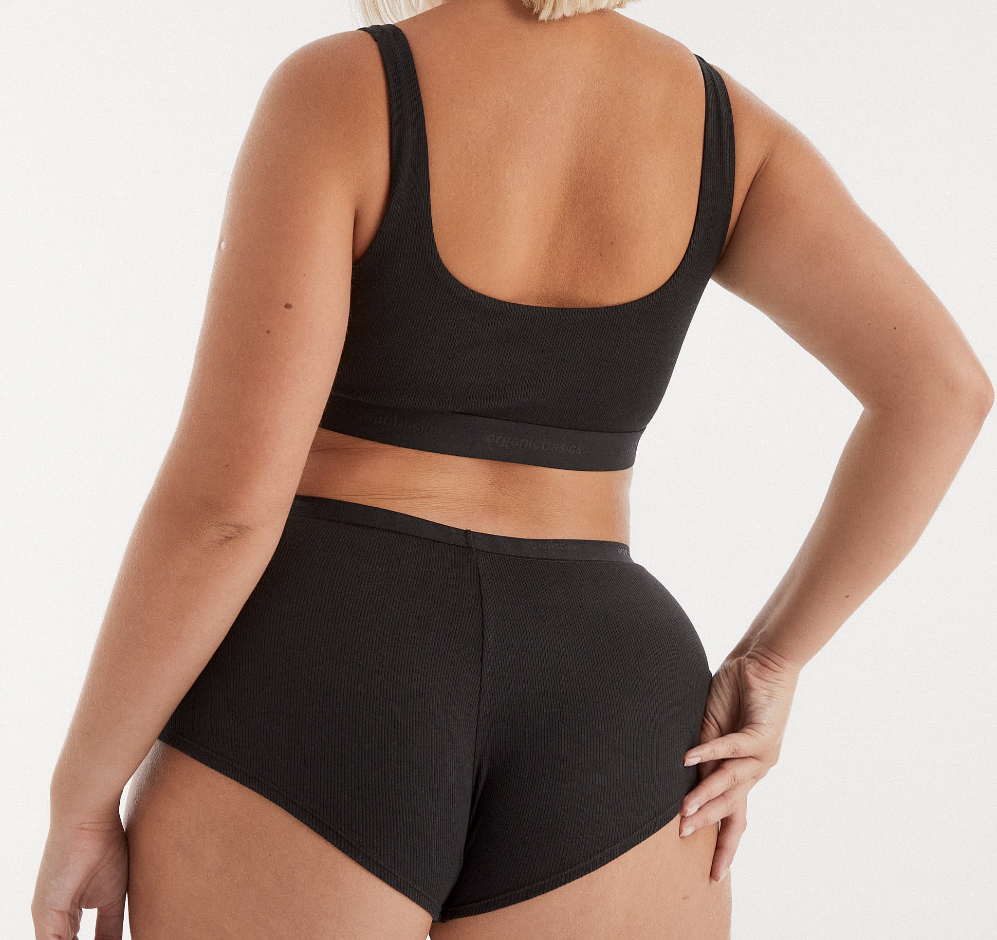 ORGANIC COTTON<br>Core Rib Shorty