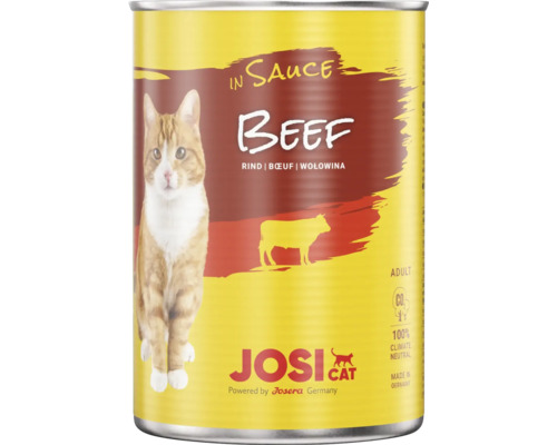 Josera Josi Cat Beef natvoer voor katten in saus 415 g