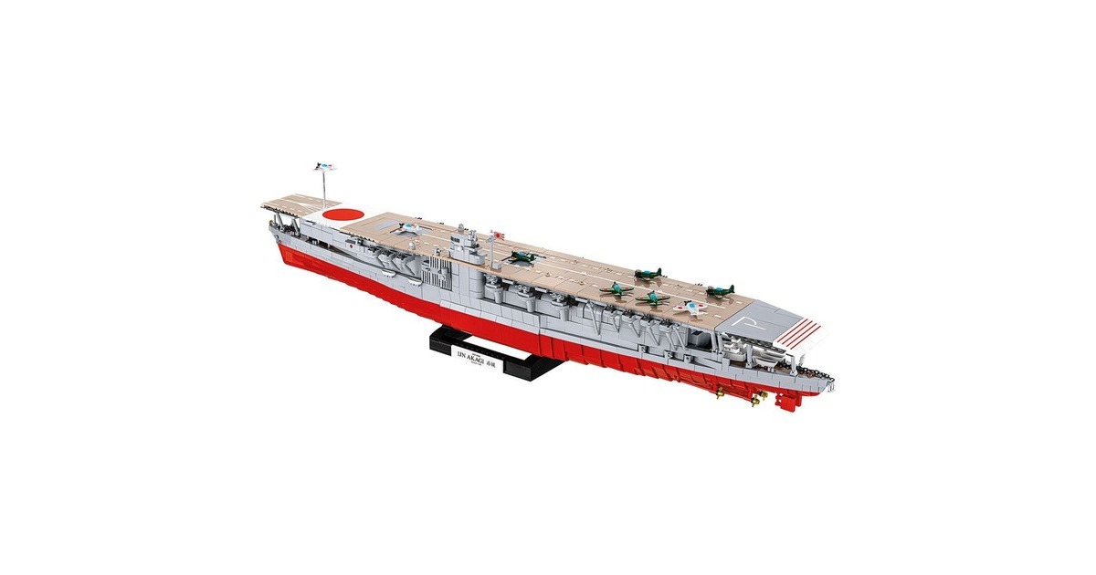 COBIAkagi Aircraft Carrier Constructiespeelgoed  (Schaal 1:300)