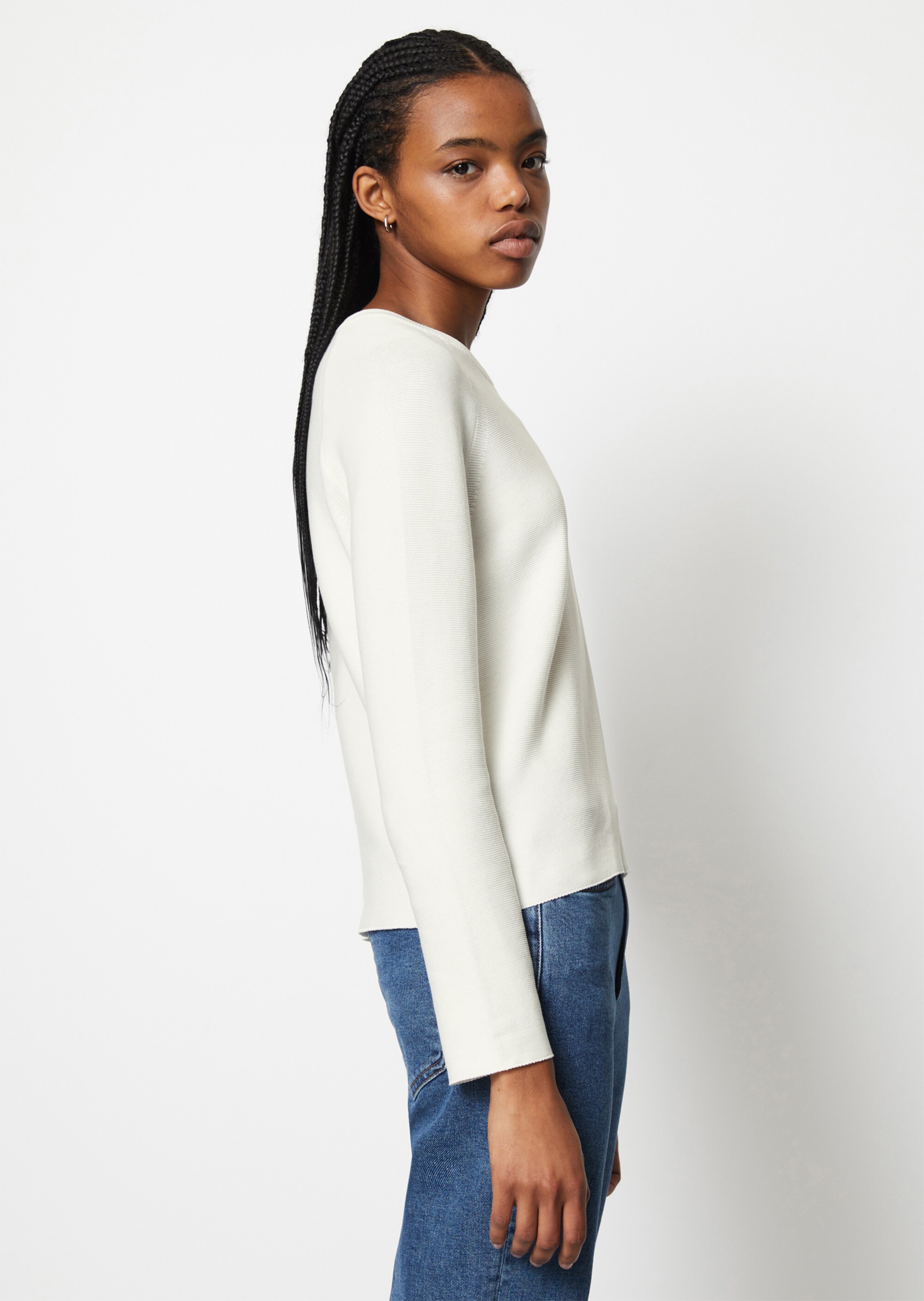 DfC Pullover regular mit Mini-Struktur