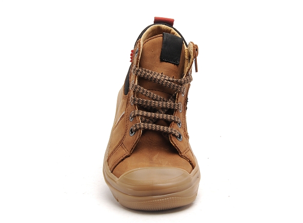 Bopy boots bottine enfant vesuve marron