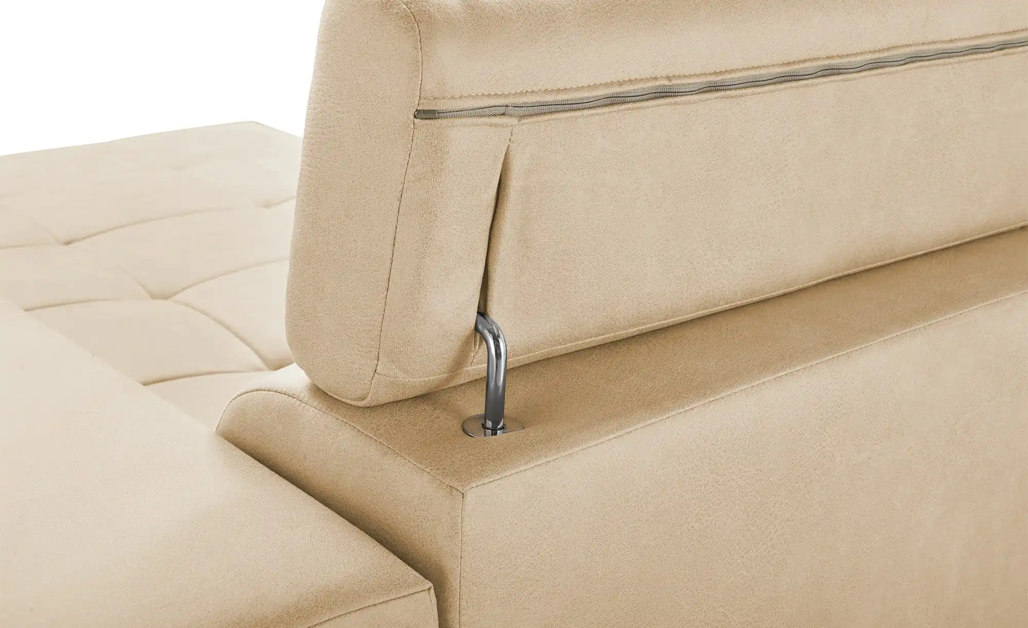 switch Ecksofa aus Mikrofaser Caro