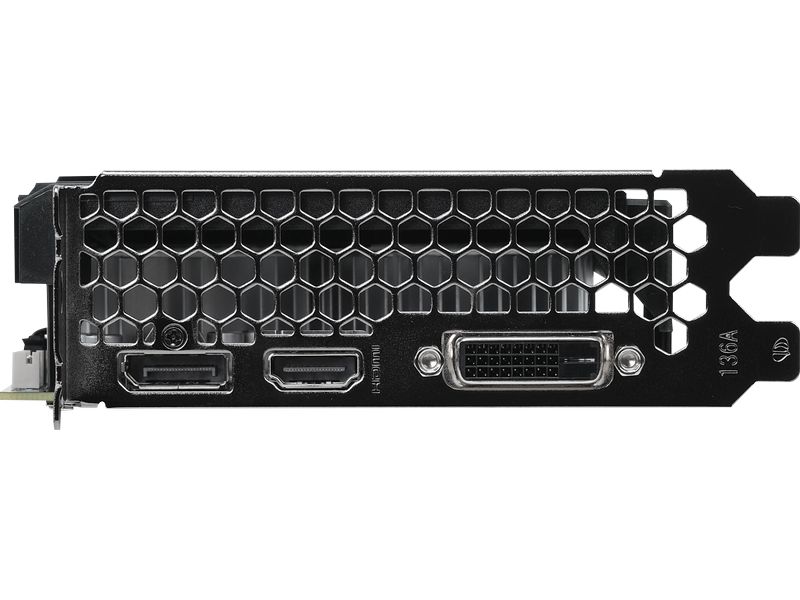Palit Grafikkarte GeForce RTX 3050 StormX 6 GB Gamer-Grafikkarte mit 6 GB GDDR6-Speicher, ermöglicht Auflösungen bis zu 8k