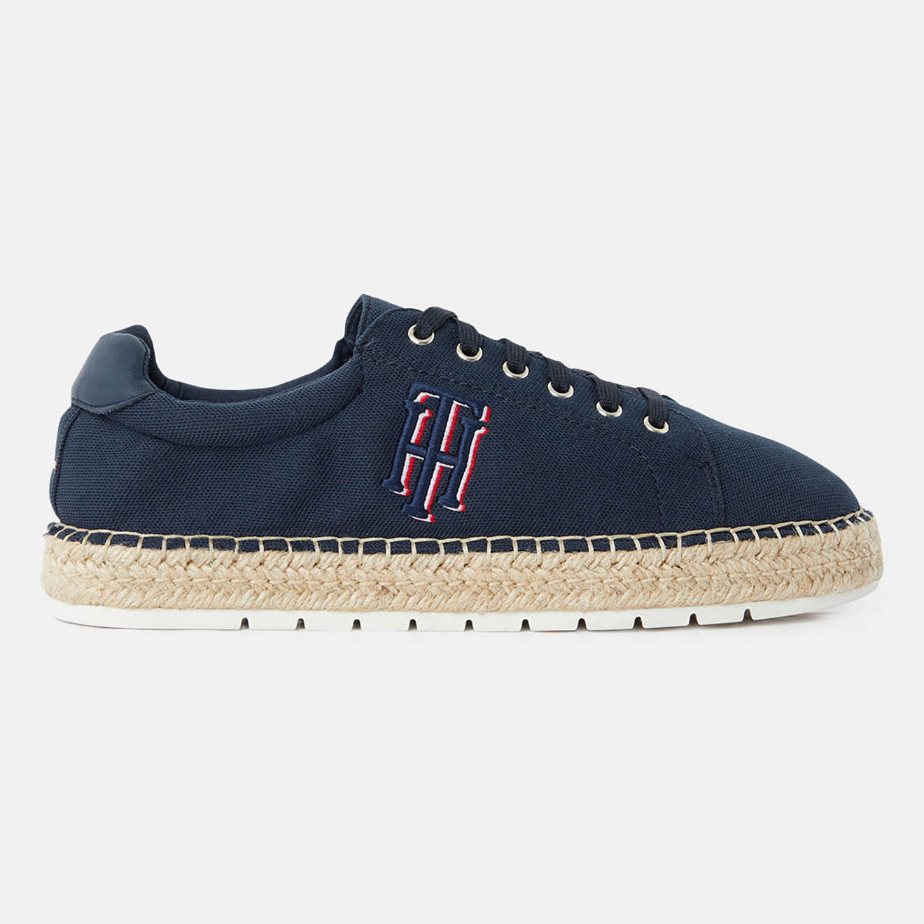 Tommy Hilfiger Espadrilles Nautical Lace Up bleu marine