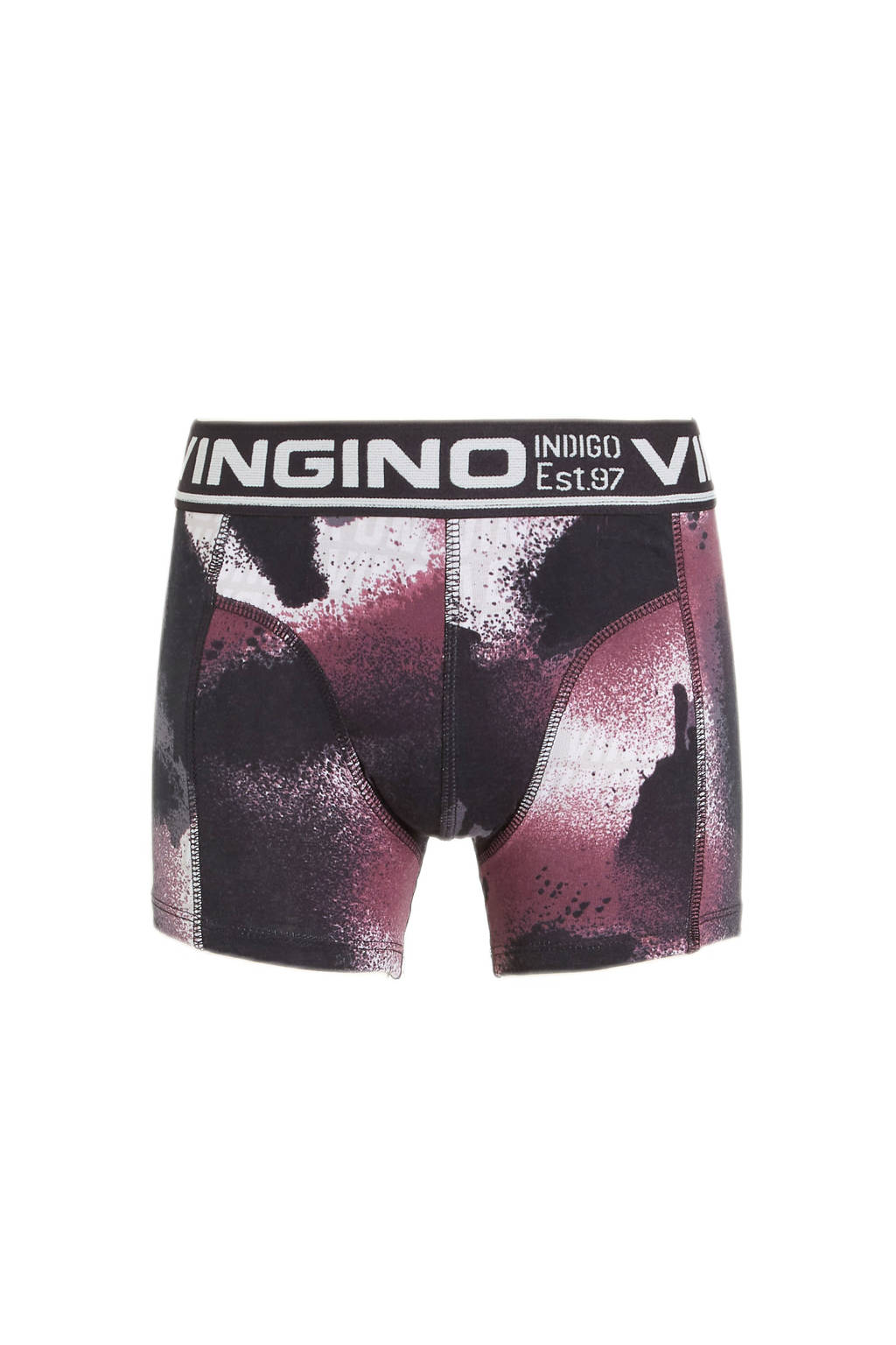 boxershort - set van 2 rood/zwart