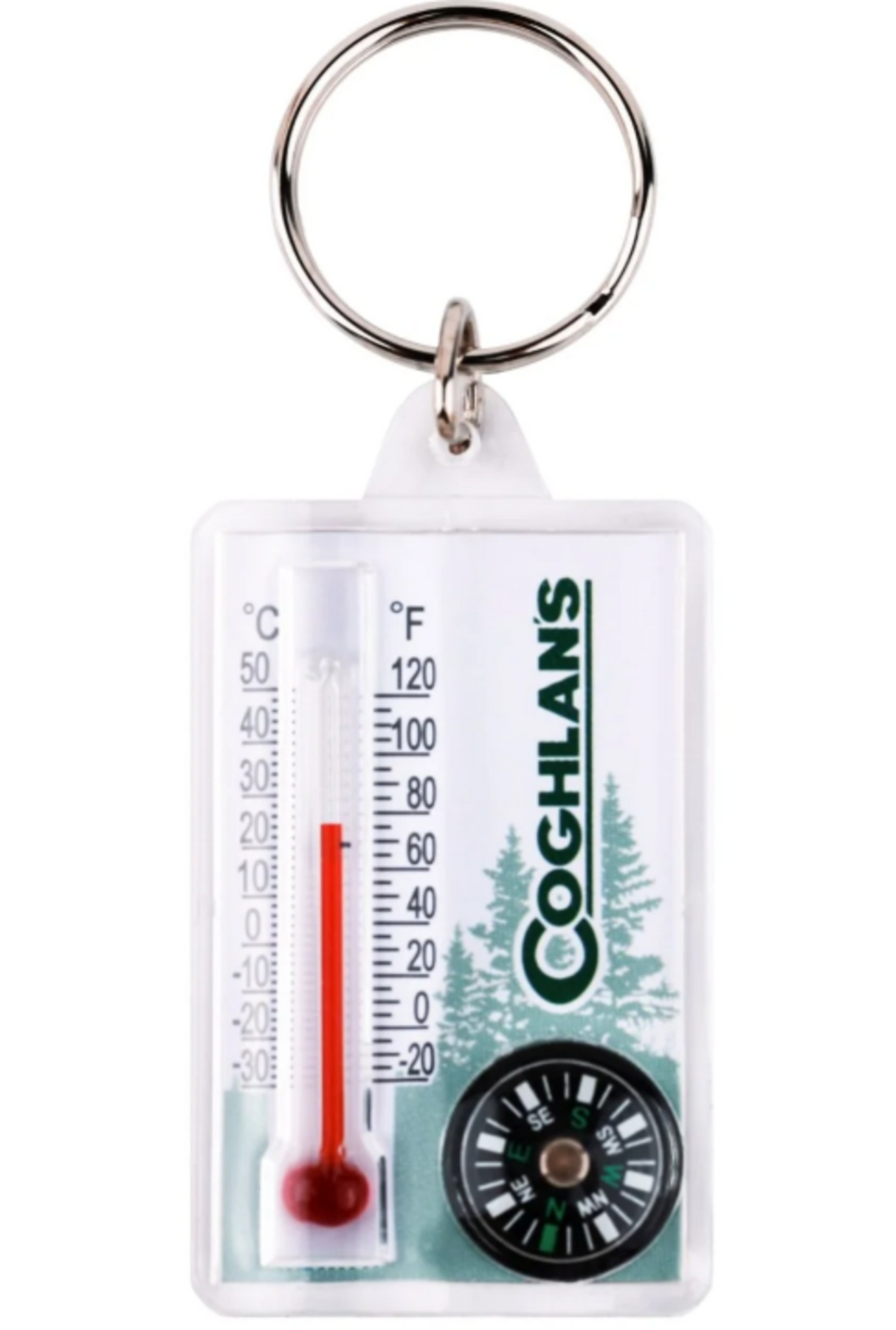 Coghlan's<br>Zipper Pull Thermometer / Compass