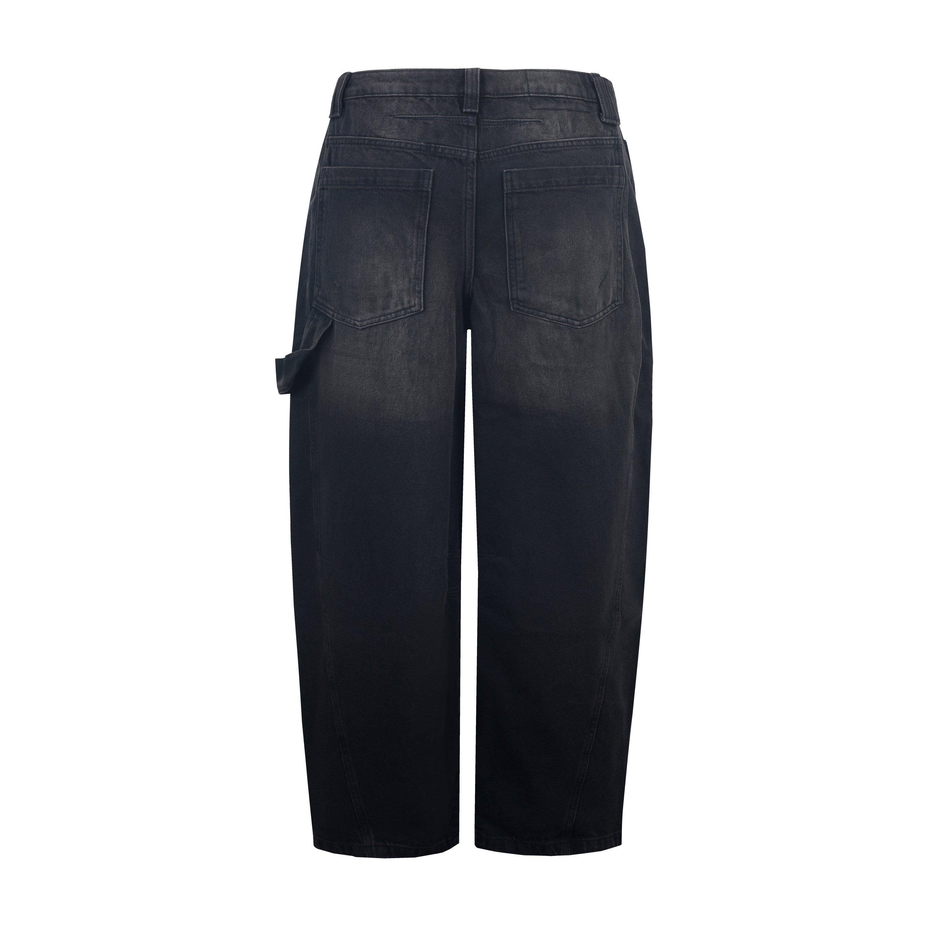 Fabric Baggy Jeans