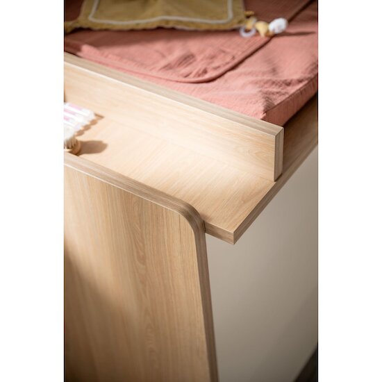 Vanille Commode   Chêne miel        de               Sauthon Baby's Sweet Home
