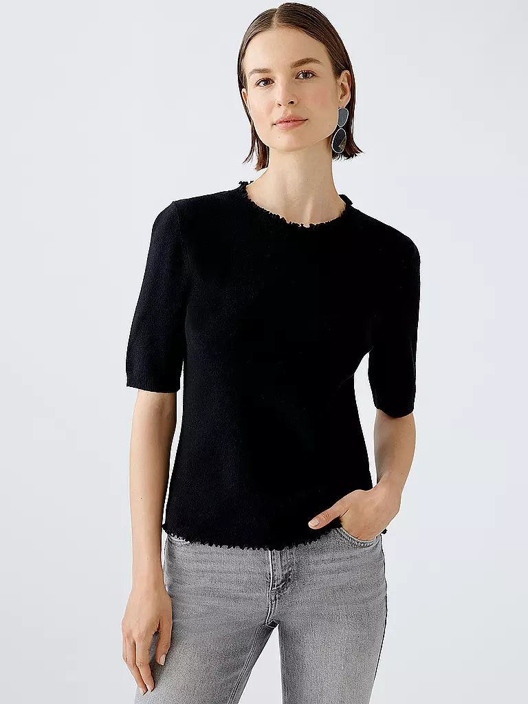 OUÍ Pullover schwarz