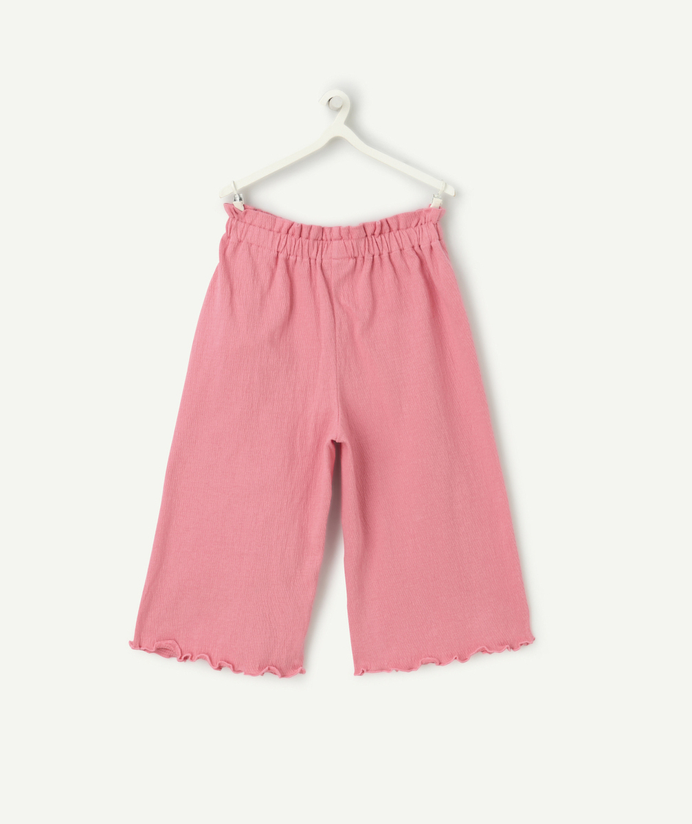 pantalon droit bébé fille rose