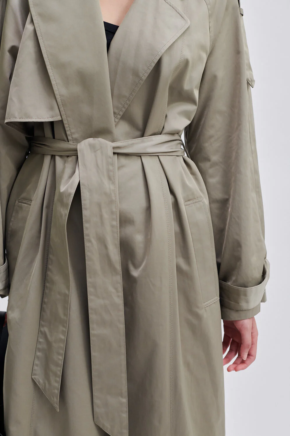 Second Female  Walentin trenchcoat - Roasted Cashew