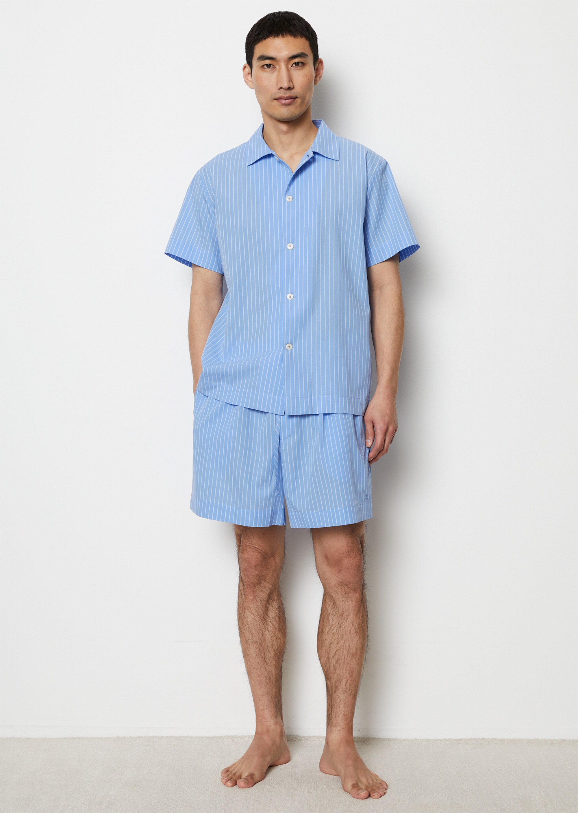 Lounge-Shorts aus reiner Bio-Baumwolle