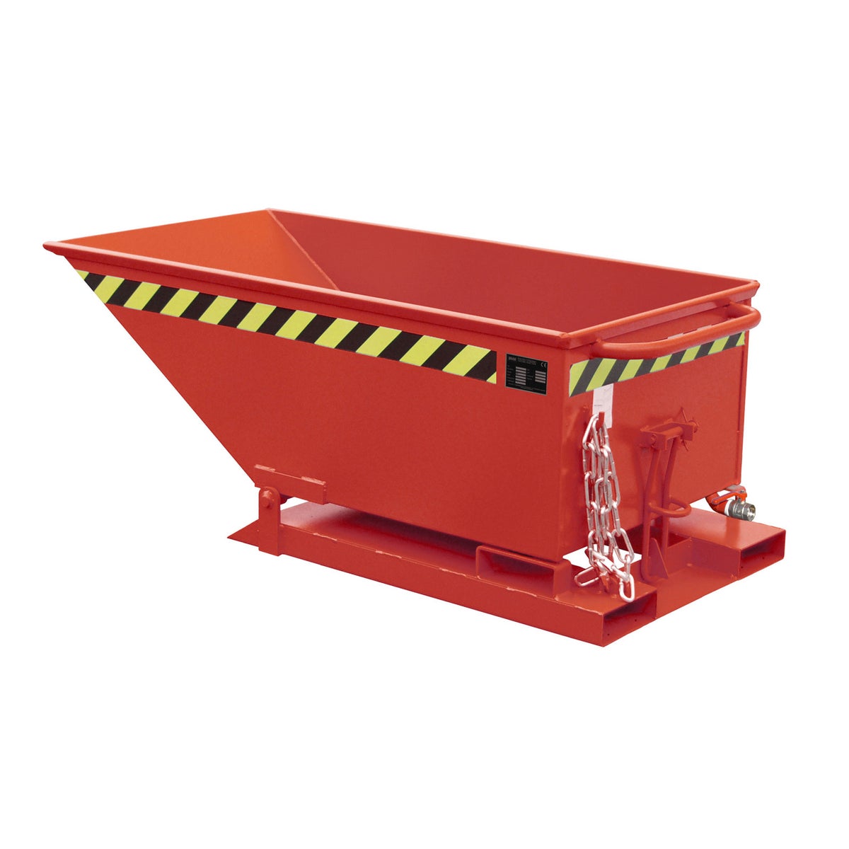 Bauer steenslagcontainer SKN 250, geverfd, vuurrood