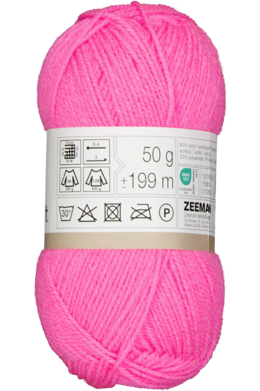 Supersoft Breigaren - Roze