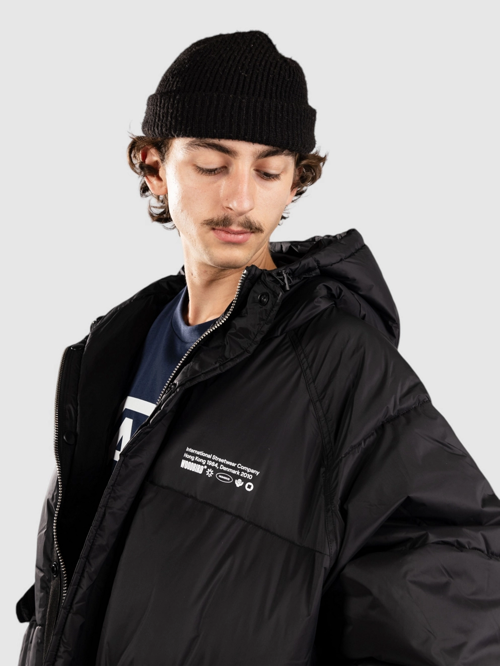 Woodbird Zumo Bomber Jacket black