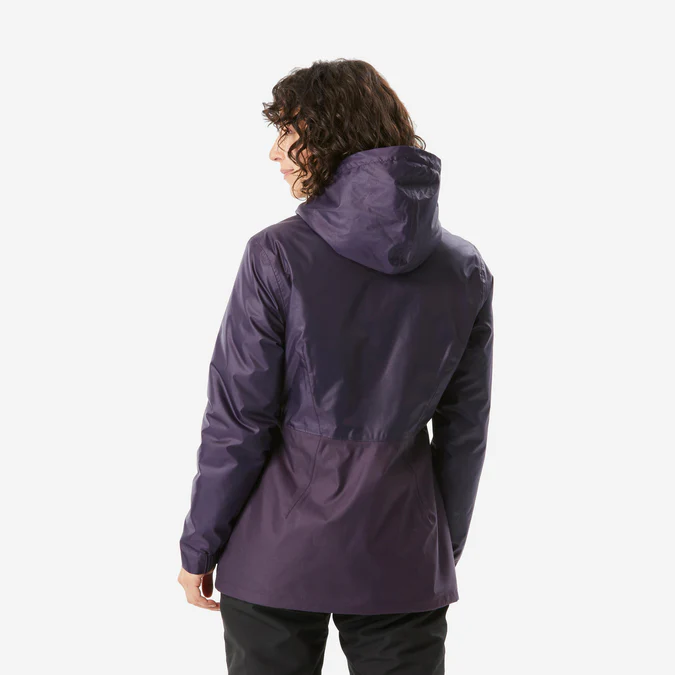 Decathlon Quechua - Jaqueta de inverno impermeável feminina Quechua SH100