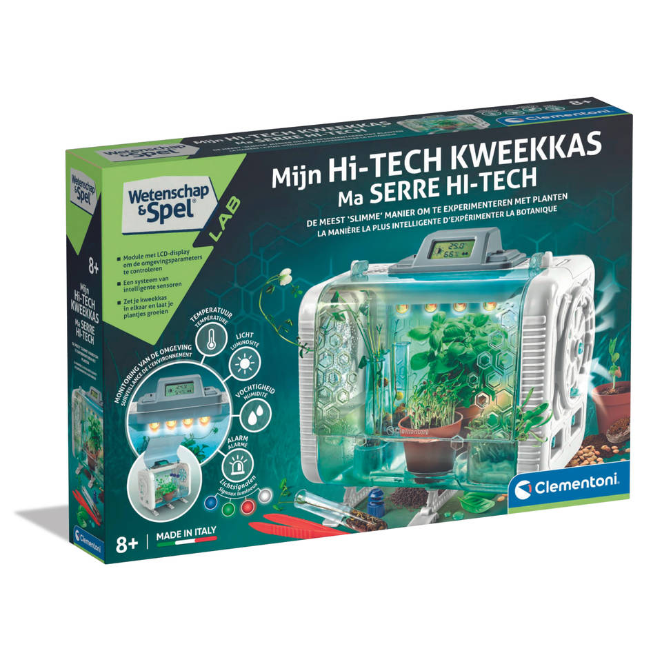 Clementoni mijn Hi-Tech kweekkas
