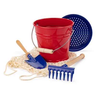 Sandkasten-Set Metall