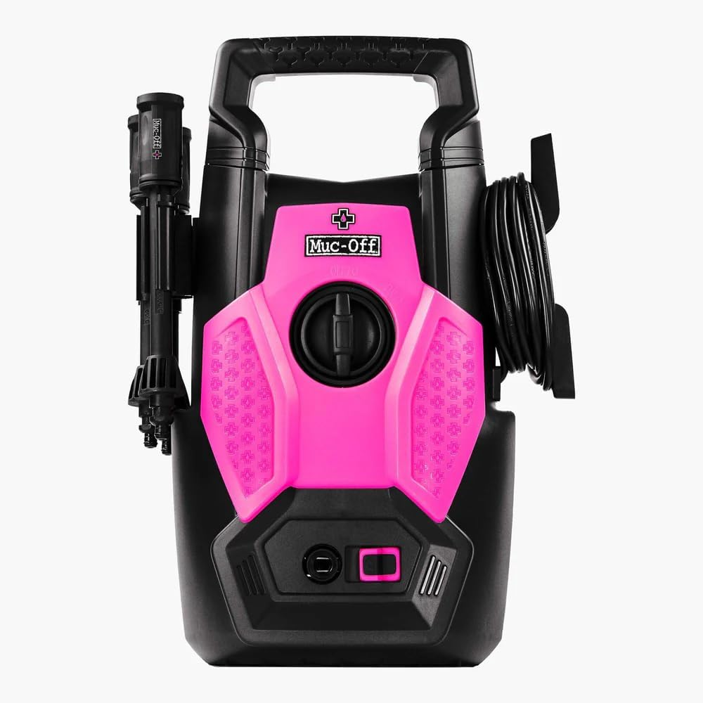 Muc-Off Fahrrad Hochdruckreiniger Set – Der Weltweit Erste Druckreiniger für Fahrräder – Fahrradzubehör Set – Fahrrad Reinigungsset mit Muc-Off Bike Cleaner, Bike Protect und Mehr!