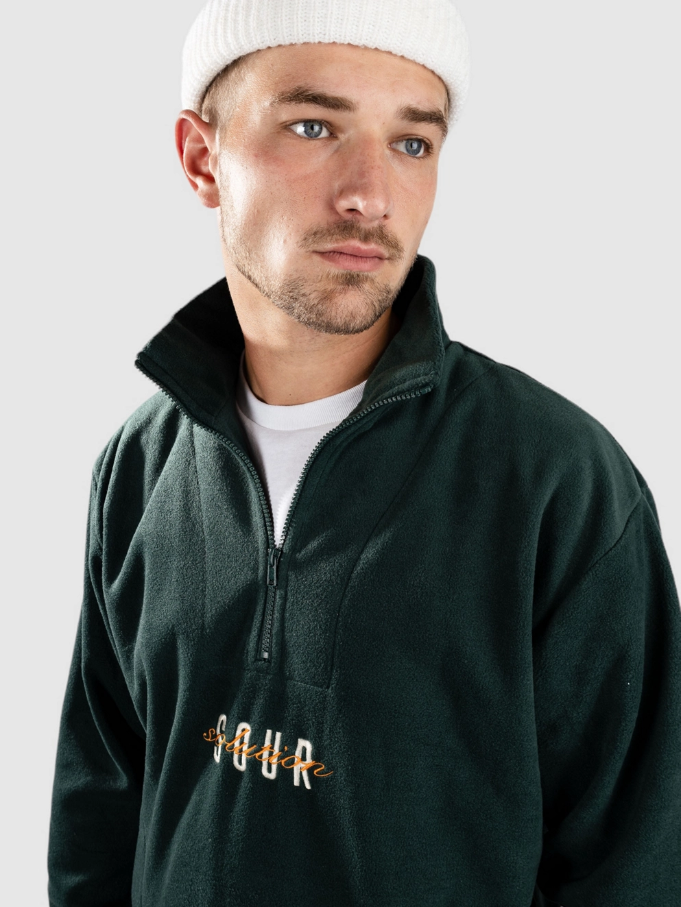 Sour Solution Spothunter Sweater forest green