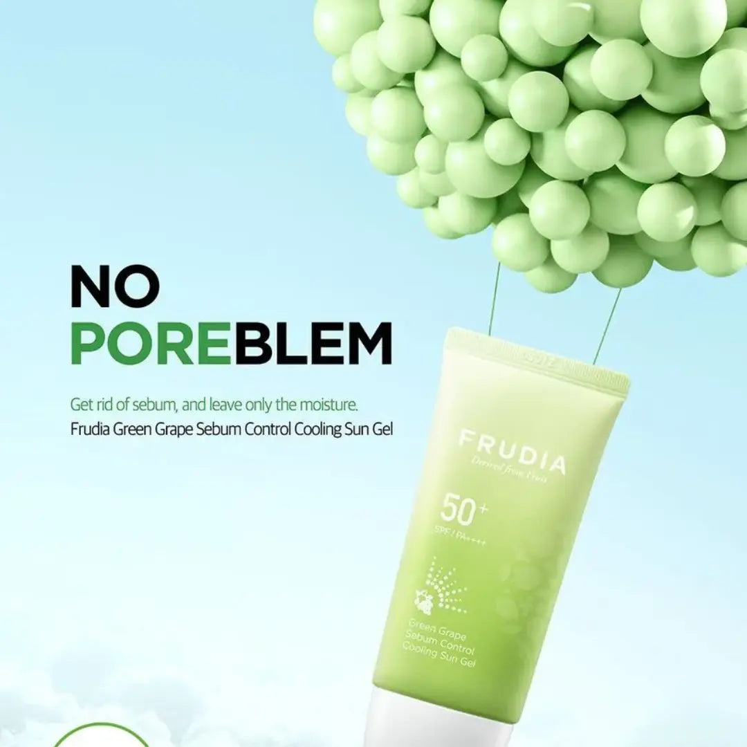 Green Grape Sebum Control Cooling Sun Gel SPF50+