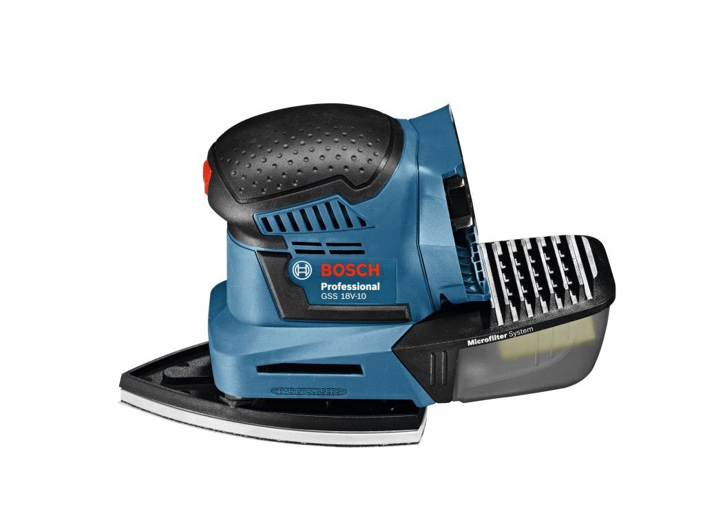 Bosch GSS 18V-10 Accu vlakschuurmachine - 06019D0200