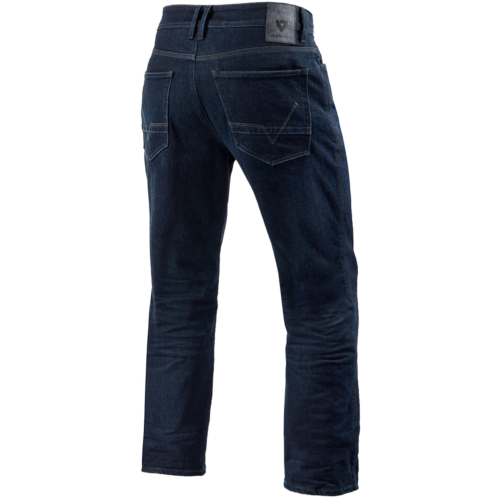 Rev'it - Jean Lombard 3 RF - court Bleu foncé