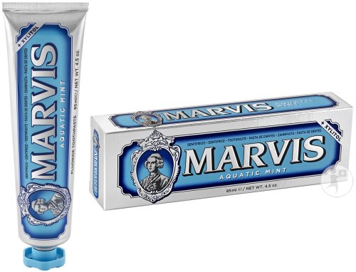 Marvis Aquatic Mint Dentifrice Tube 85ml