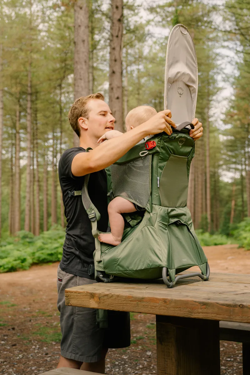 Osprey Poco Child Carrier Koseret Green