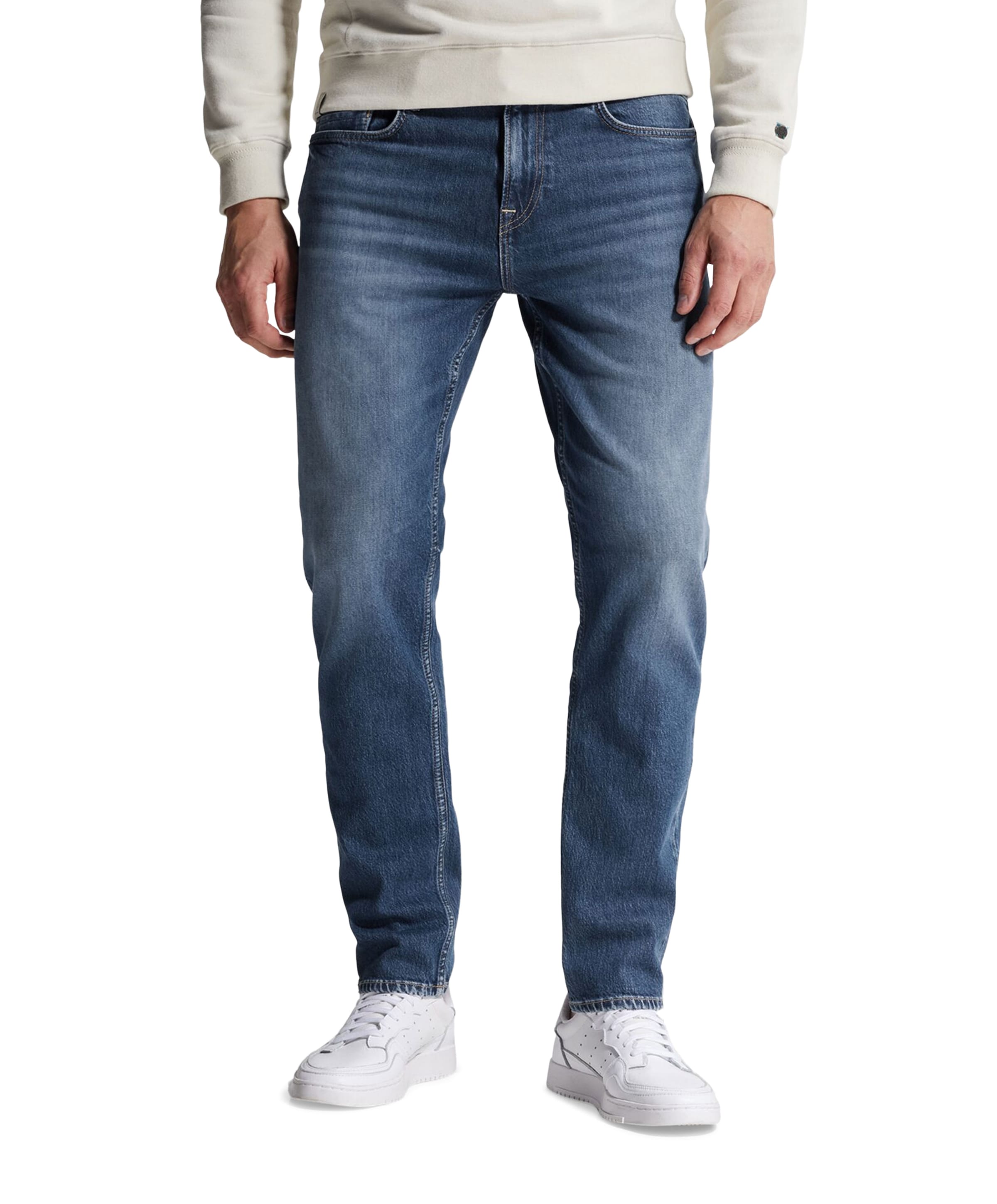 Cast Iron VALVER REGULAR DURABLE VINTAGE WAS heren jeans blauw