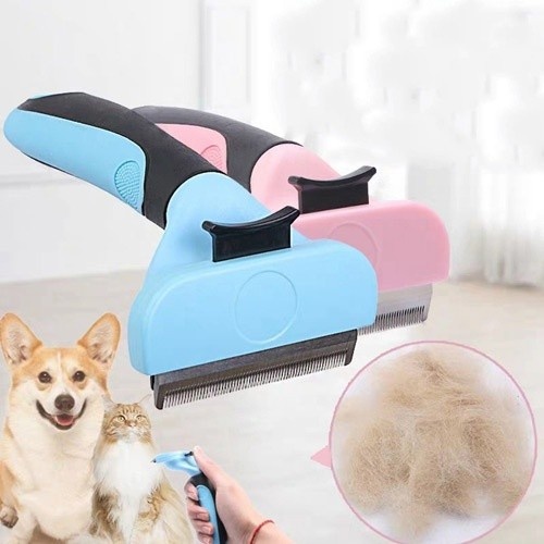 Escova para animais de estimação MyPetCare, azul