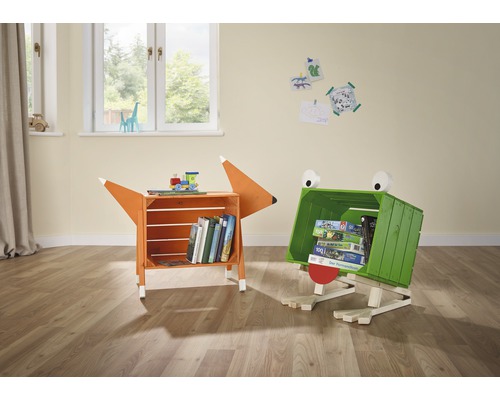Buildify houten fruitkist, middelgroot, onbehandeld, 44x28x33 cm