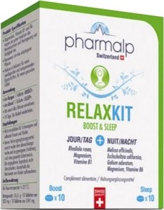 Pharmalp Relax Kit Boost + Sleep, je 10 Tabletten