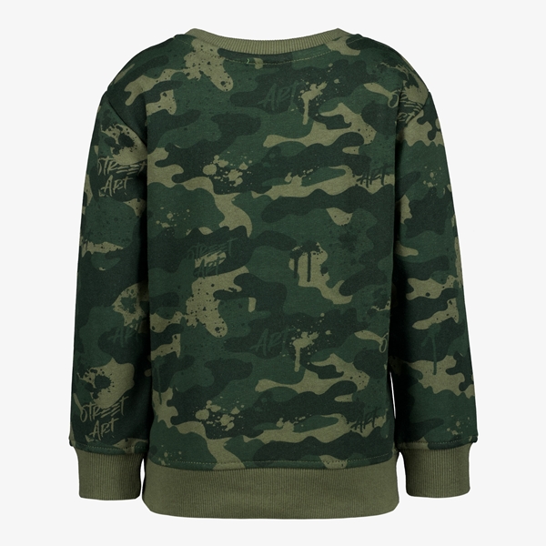 Unsigned jongens sweater met camouflage print