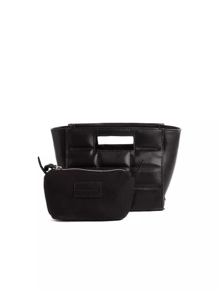 JULIA SKERGETH Ledertasche - Mini Bag  schwarz