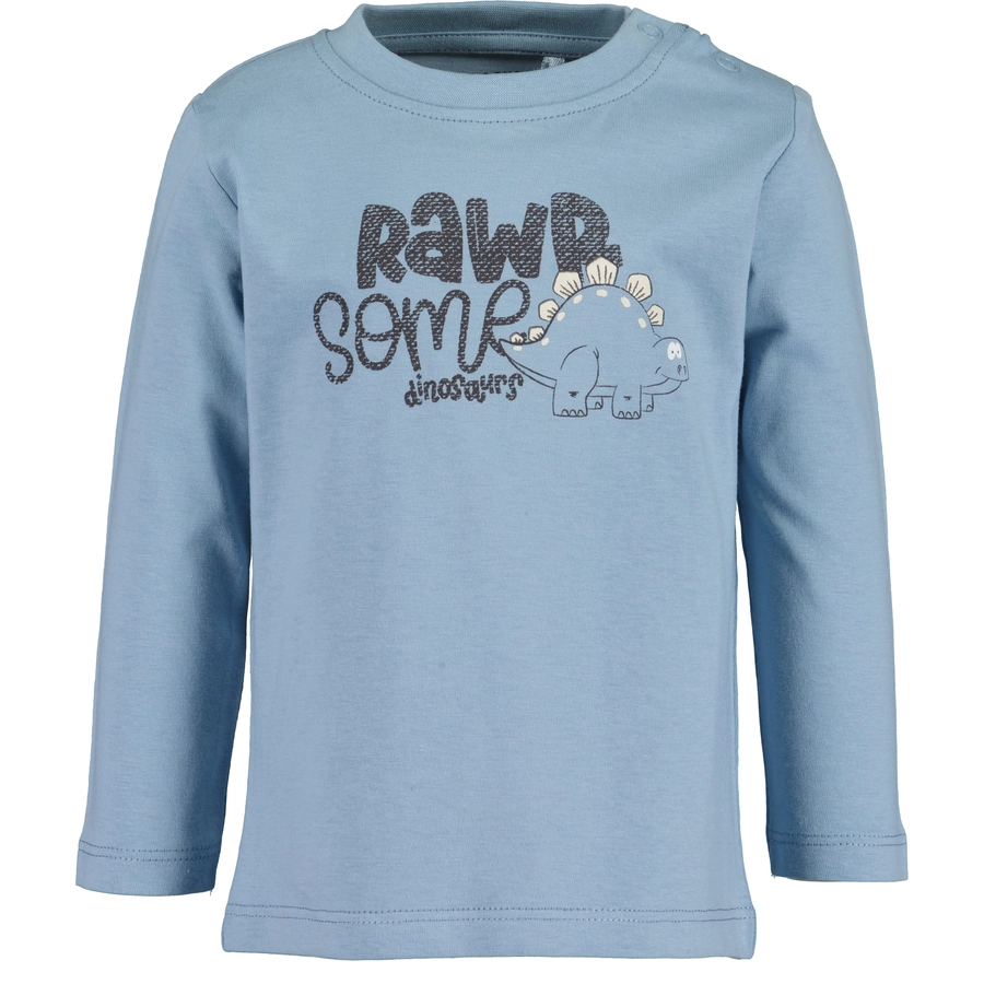 BLUE SEVEN Langarmshirt Mittelblau