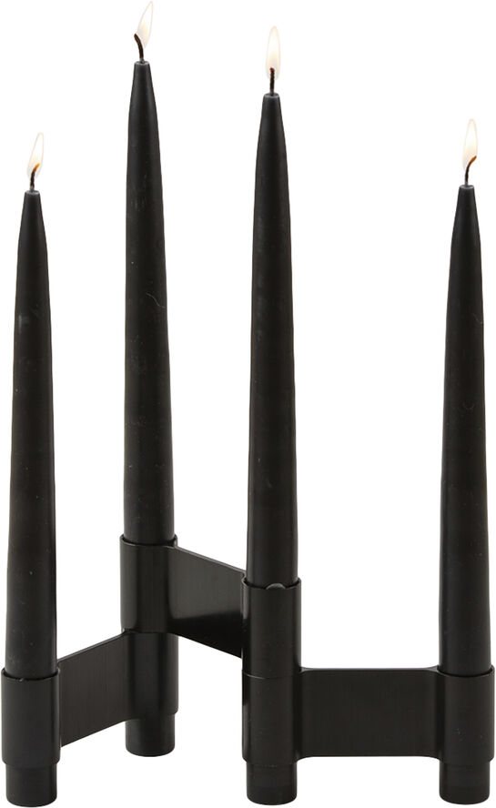 Studio About LINK, CANDLE HOLDER, BLACK ANODIZED, 11060B 111