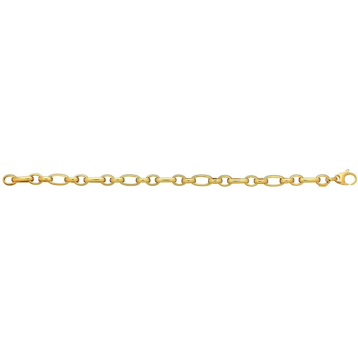 Bracelet Brillaxis en or jaune 9 carats